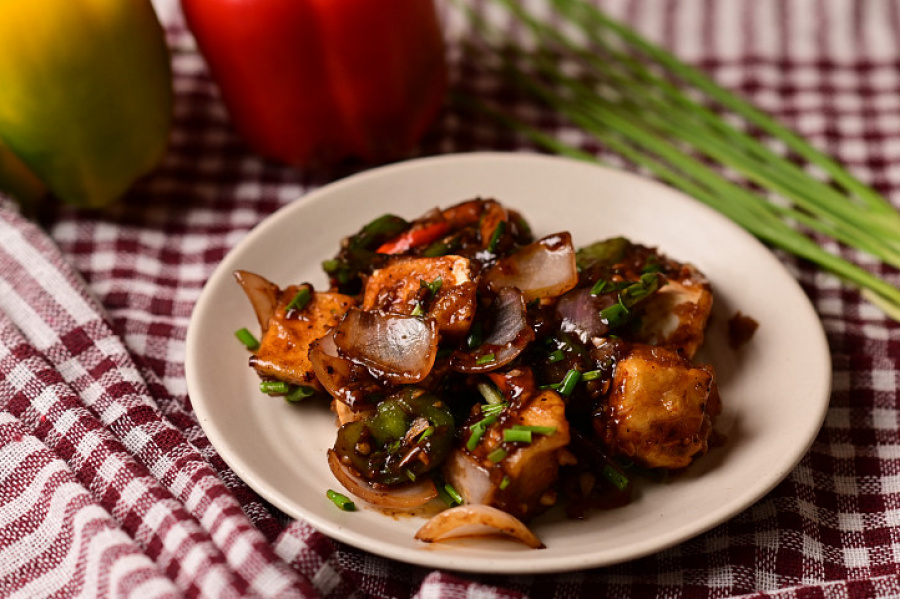 Chilli Paneer Dry