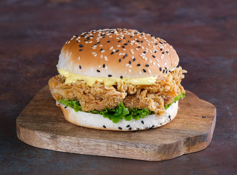 Honey Mustard Chicken Burger