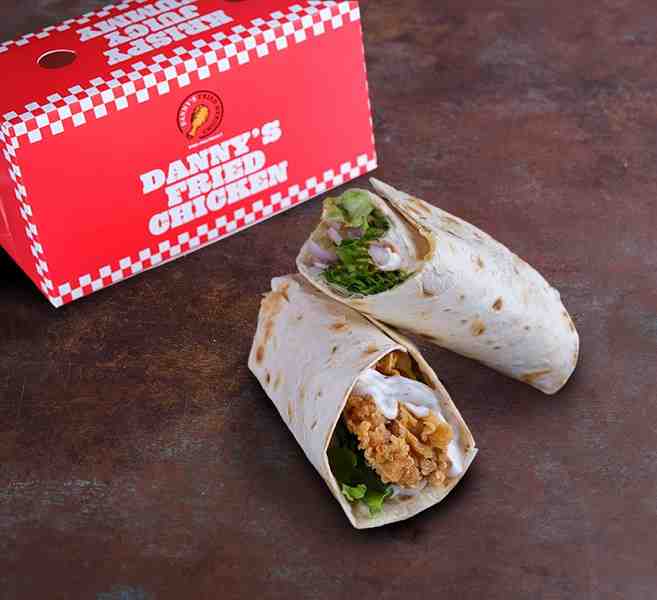 Garlic Ranch Chicken Wrap