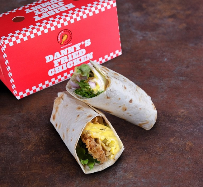 Honey Mustard Chicken Wrap