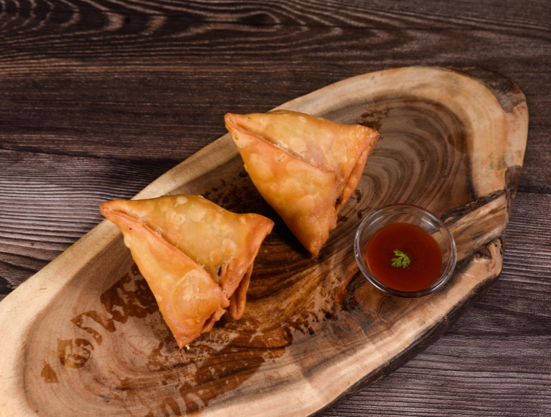 Mutton Keema Singhara ( Samosa )