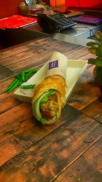 Double Mutton Shami Kebab Roll