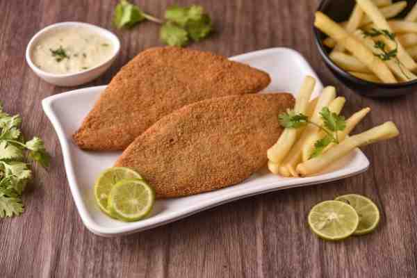 Fish & Chips (2 Pcs)