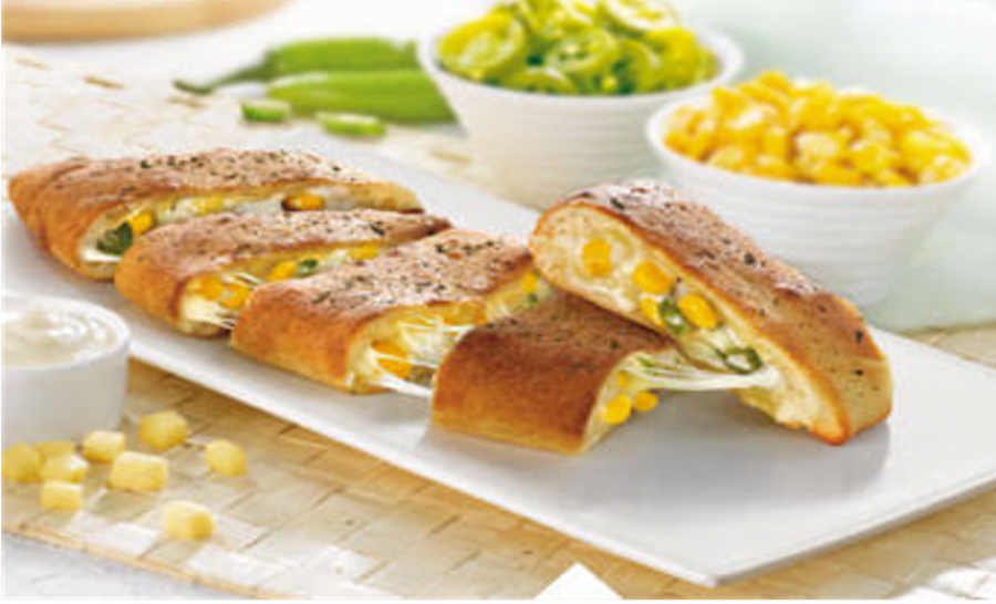 Stuff Corn & Jalapeno Garlic Bread