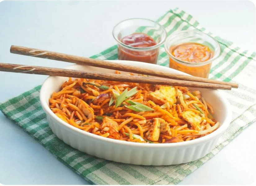 Veg Schezwan Noodles