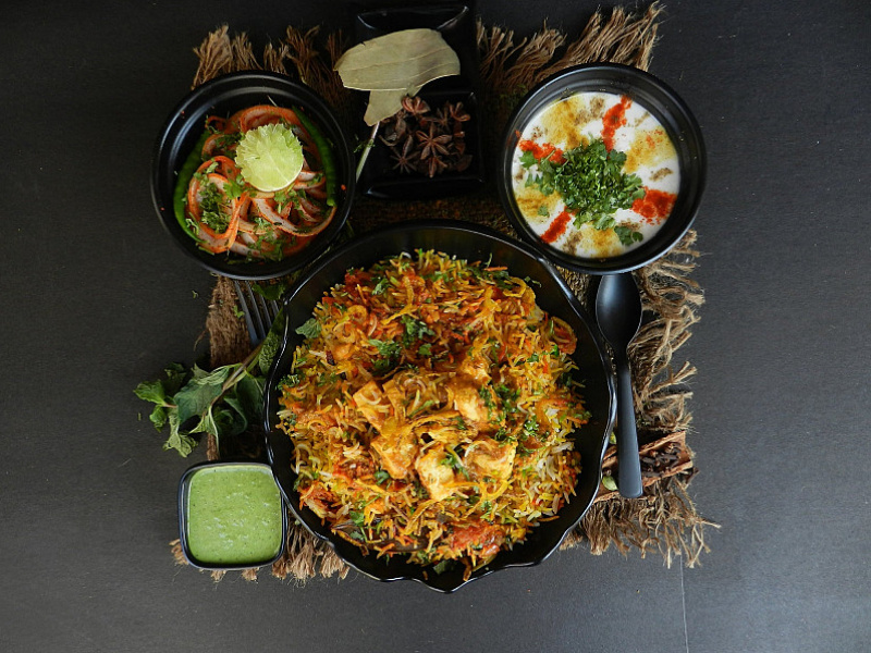 Paneer Hyderabadi Biryani