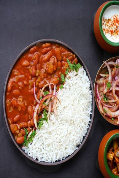 Rajma Masala With Rice