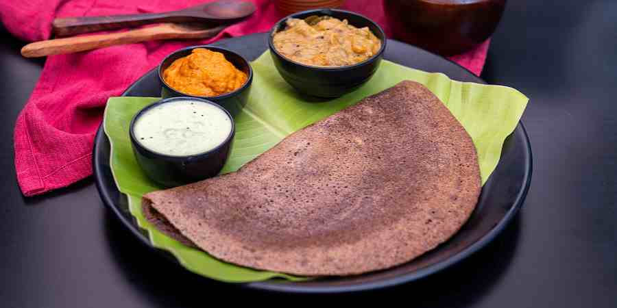 Ragi Dosa Single