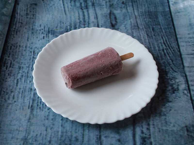 Blackcurrant Kulfi