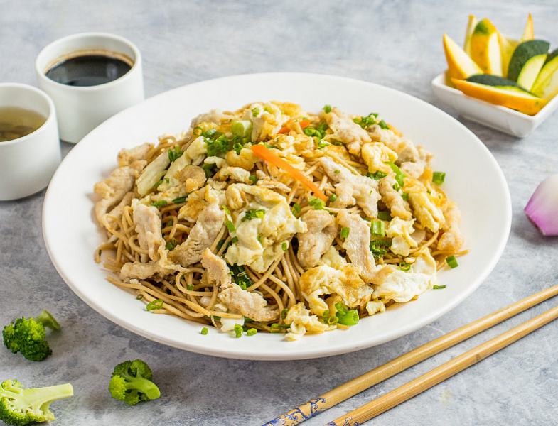 Chicken Whole Wheat Noodles