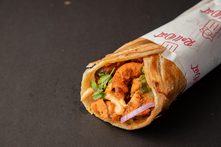 Butter Chicken Roll