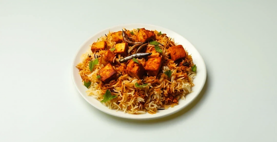 Paneer Tikka Biryani