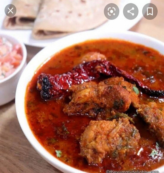 Chicken Kolhapuri (Spicy)