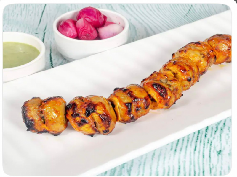 Masala Mushroom Tikka