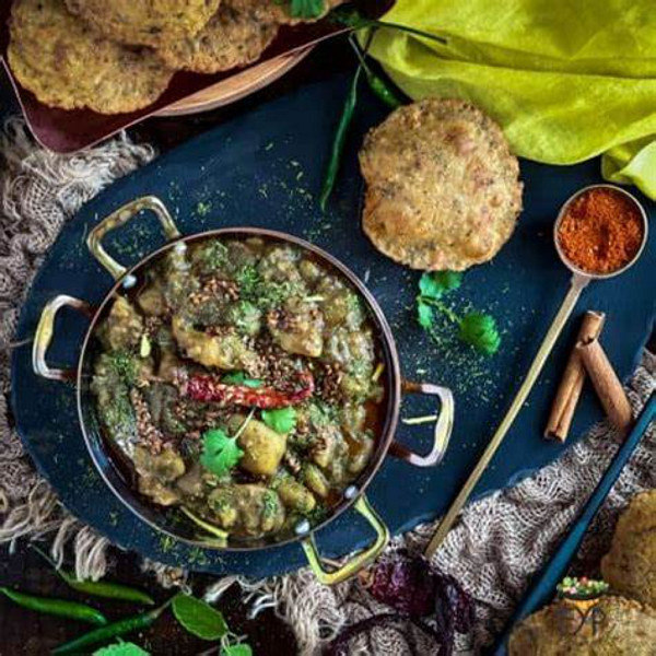Aloo Palak [No Onion No Garlic ]