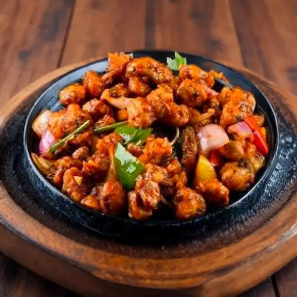 Chilli Mushroom Dry