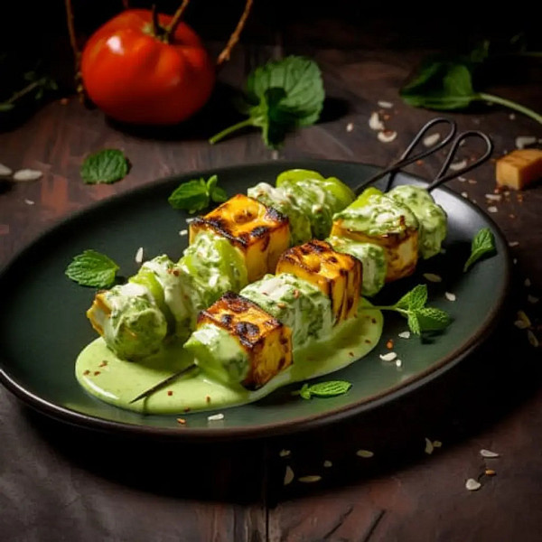 Pudina Paneer Tikka