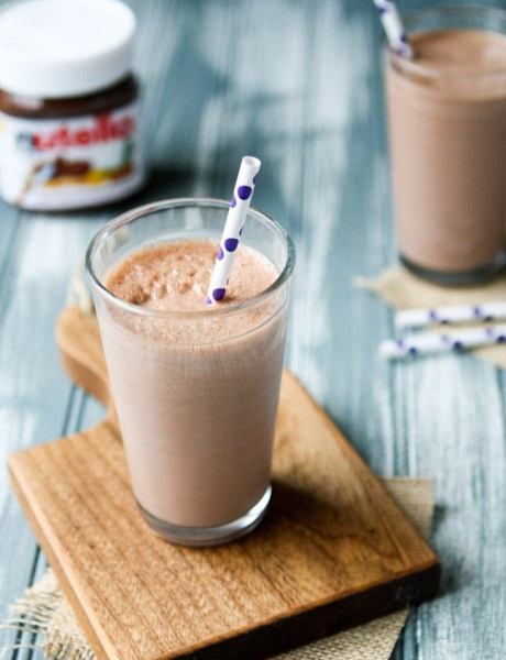 Nutella Smoothie Shake