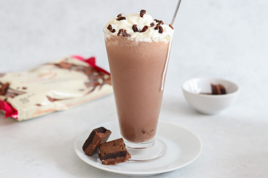 Brownie Nutella Milkshake