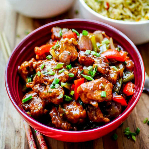 Chicken Manchurian Dry [10 Pieces]