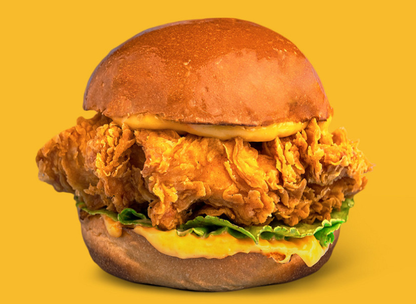 Munchie G Crispy Chicken Burger