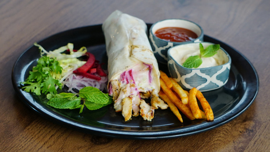 Peri-Peri Chicken Shawarma