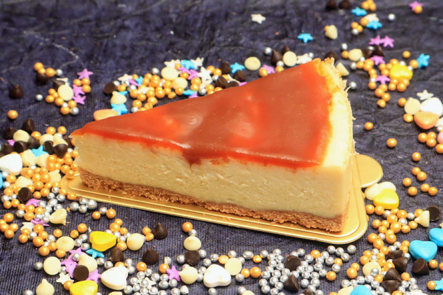 Caramel Baked Cheesecake