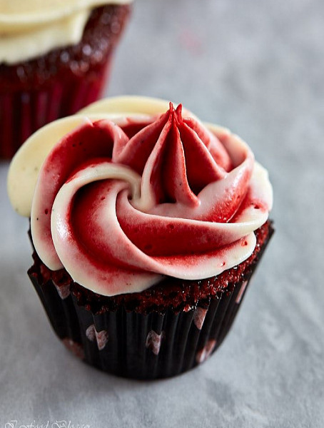 Red Velvet Butter Cream Cupcake