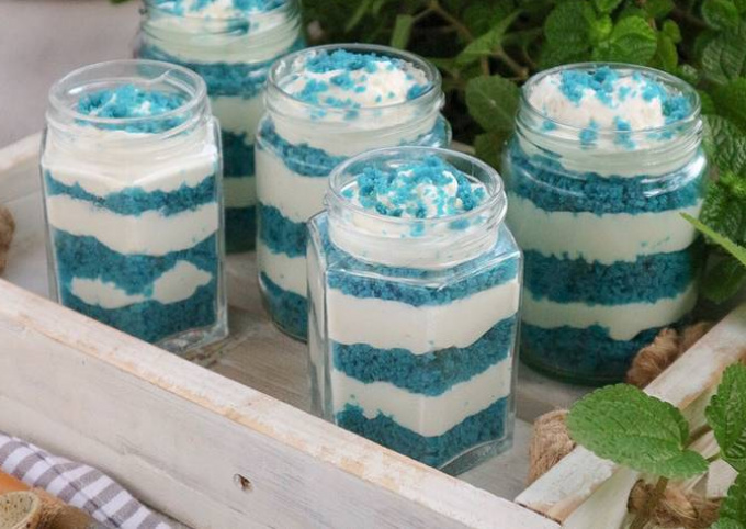 Blue Velvet Jar