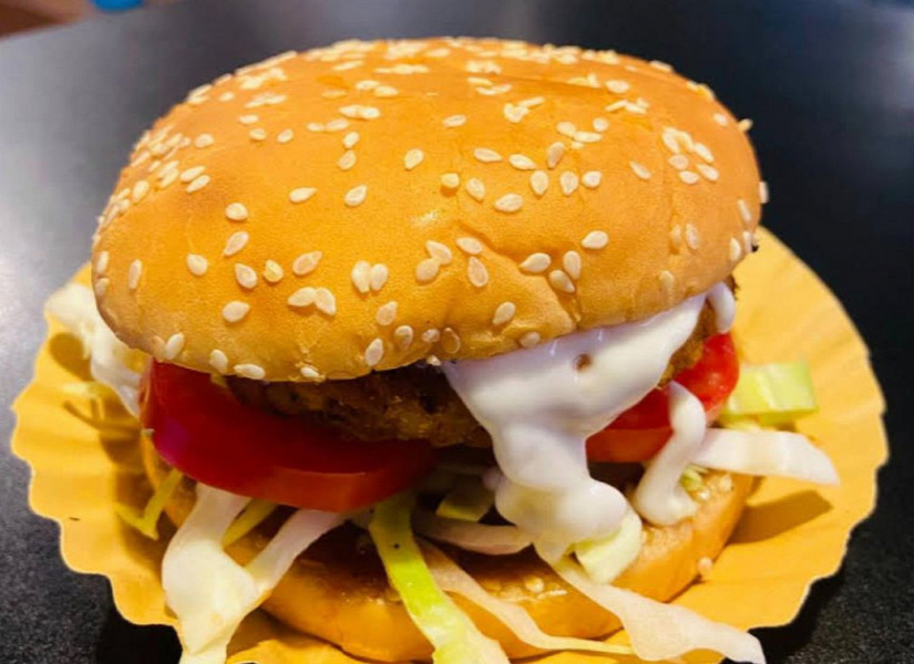 Chicken Cheese Ham Burger