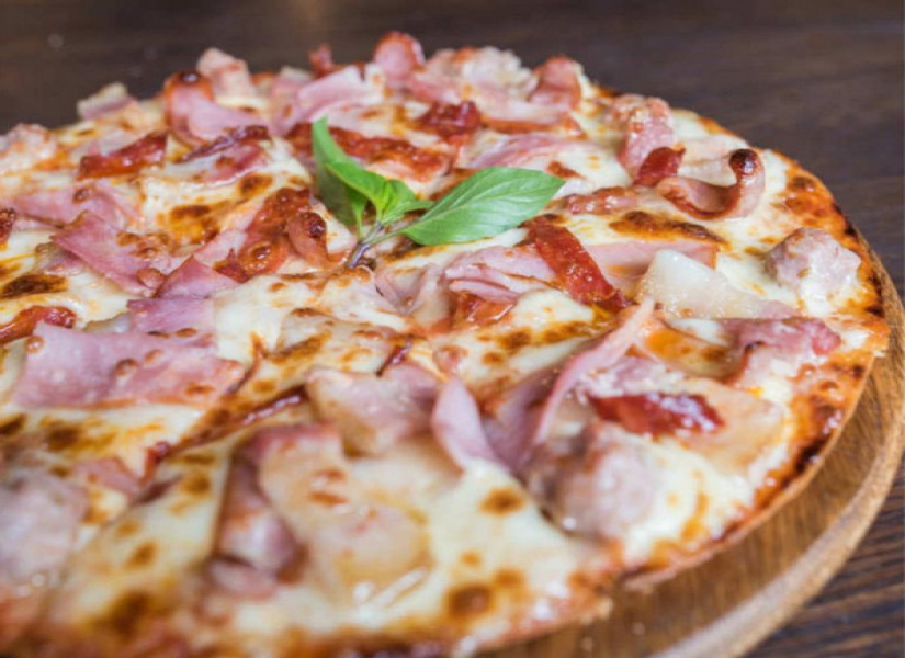 Chicken Ham Pizza
