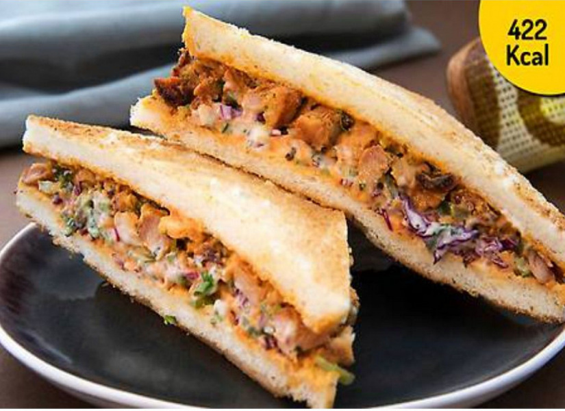 Chicken Korma Sandwich