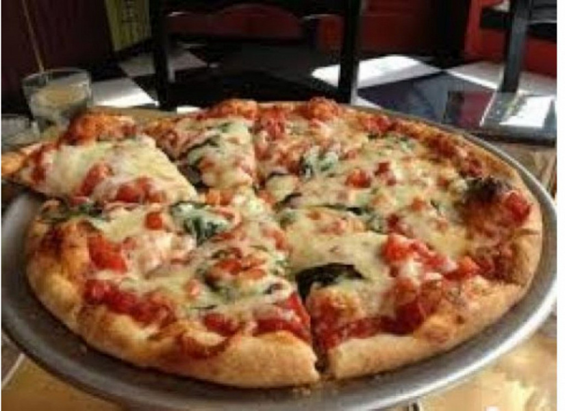 Chicken Seekh Kebab Pizza