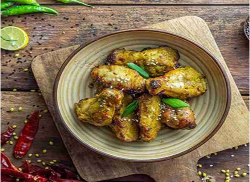 Mustard Chilli Chicken Wings