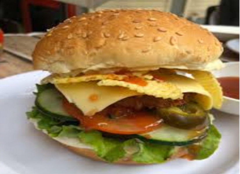 Mutton Crisp & Crunchy Burger