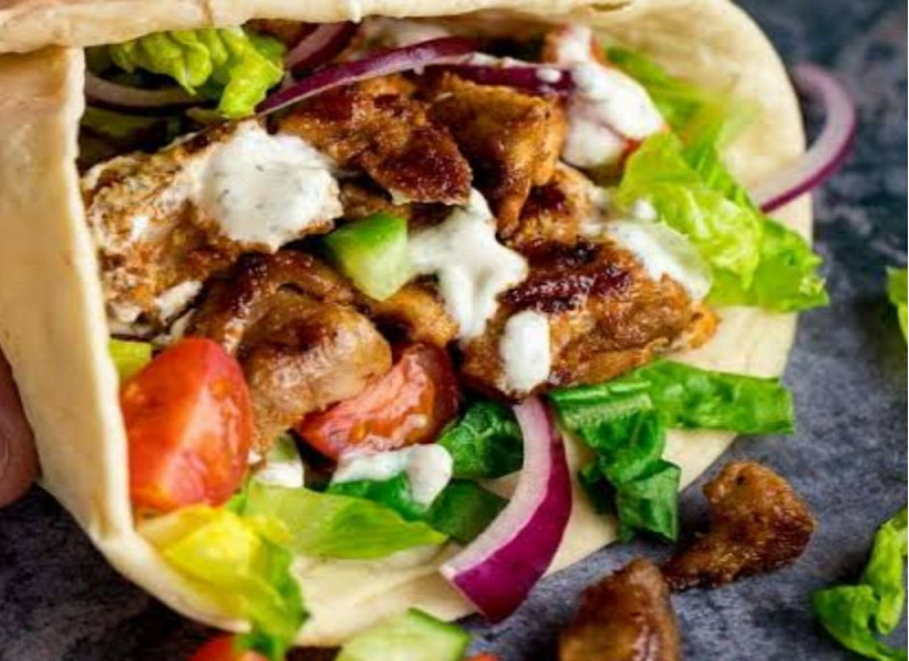 Mutton Kebab Thick Wrap