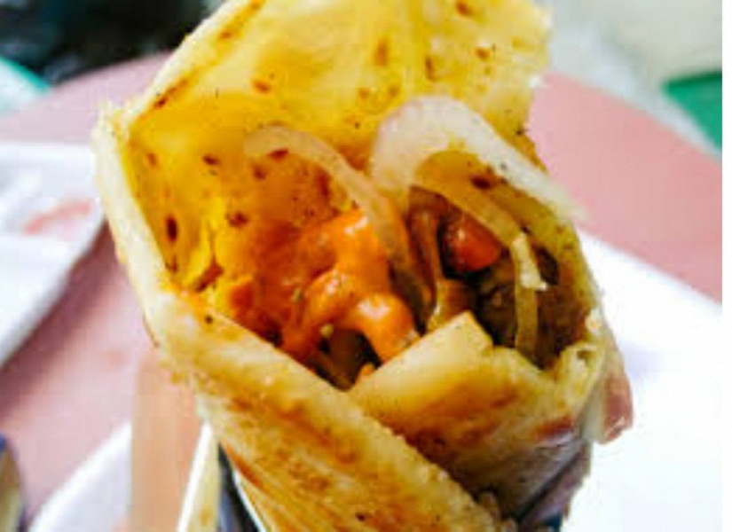 Paneer Thick Roll With Cheese