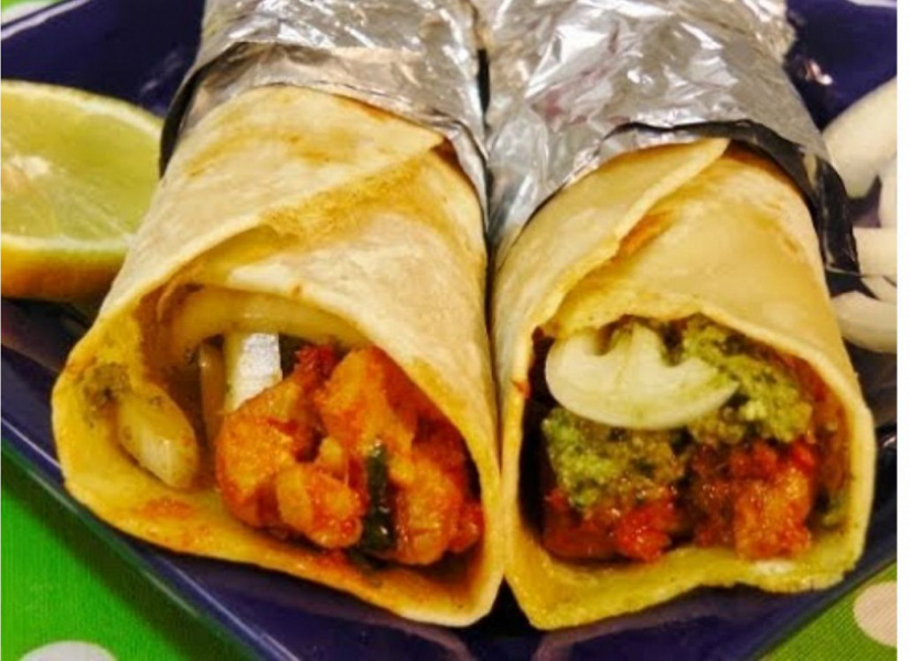 Single Egg Chicken Roll