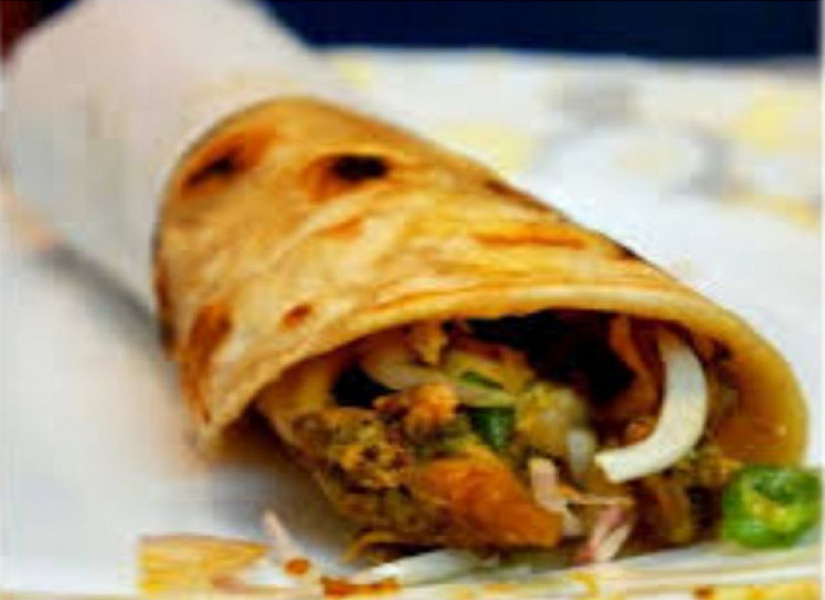 Sgl Egg Mutton Seekh Rolls