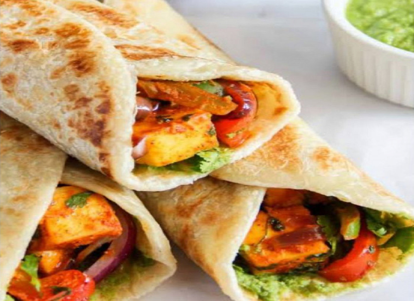 Veg Aloo Thick Wrap