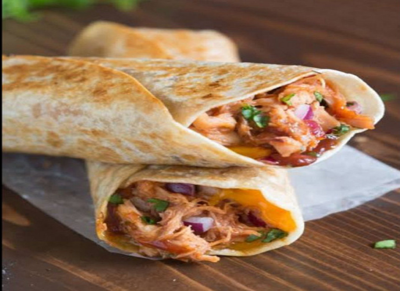 Double Smoked House Chicken Wrap