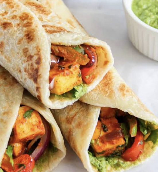 Makhni Paneer Wrap