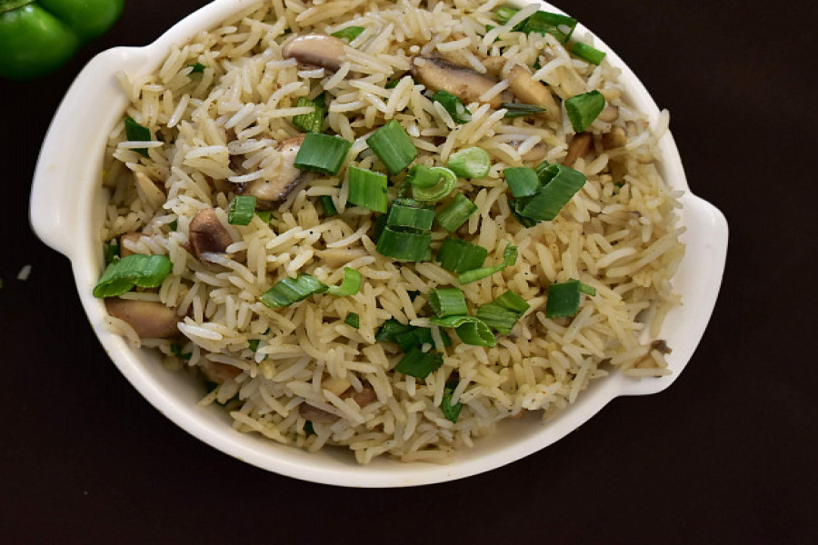 Mushroom Fried Rice