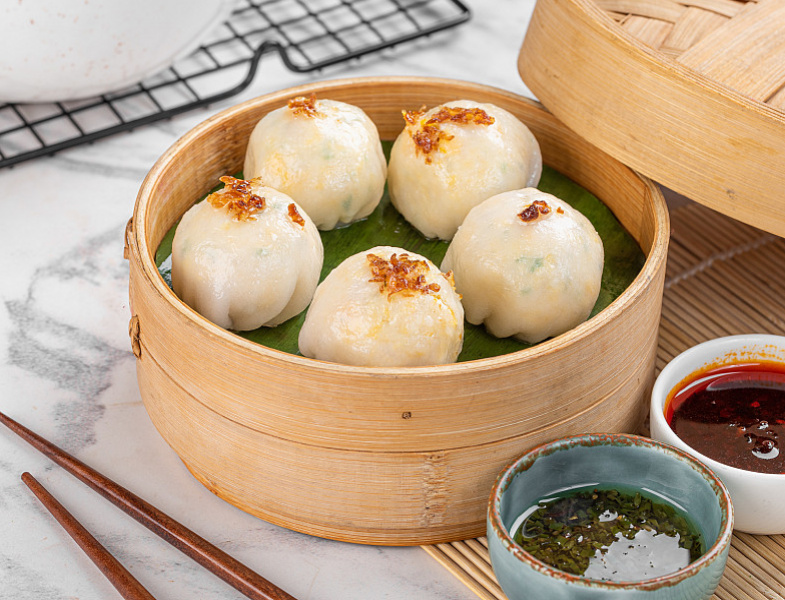 Cream Cheese Double Mushroom Dimsum