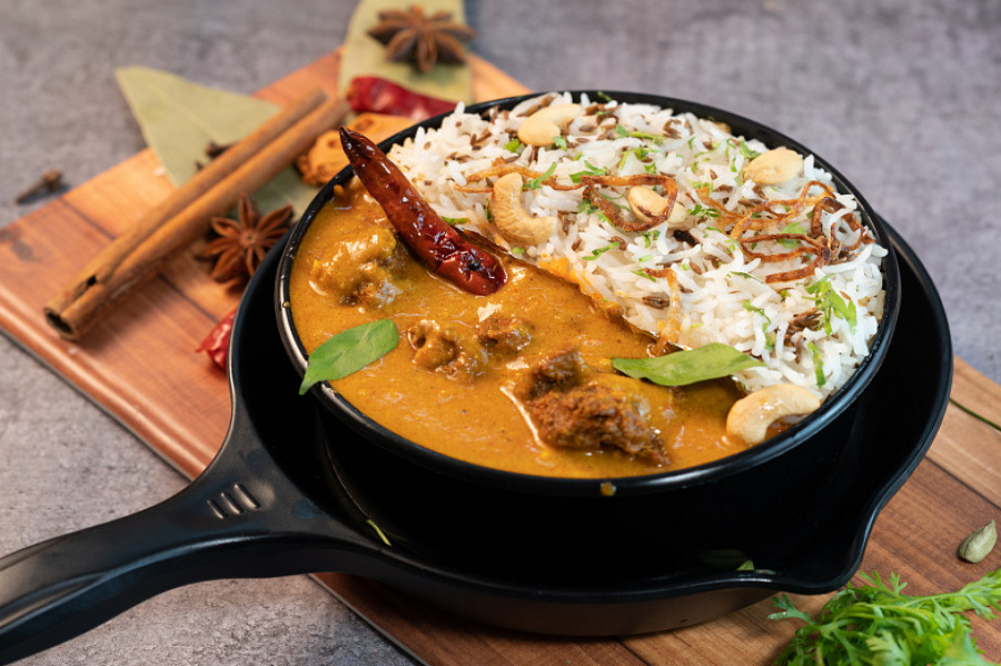 Chettinad Mutton Rice Bowl