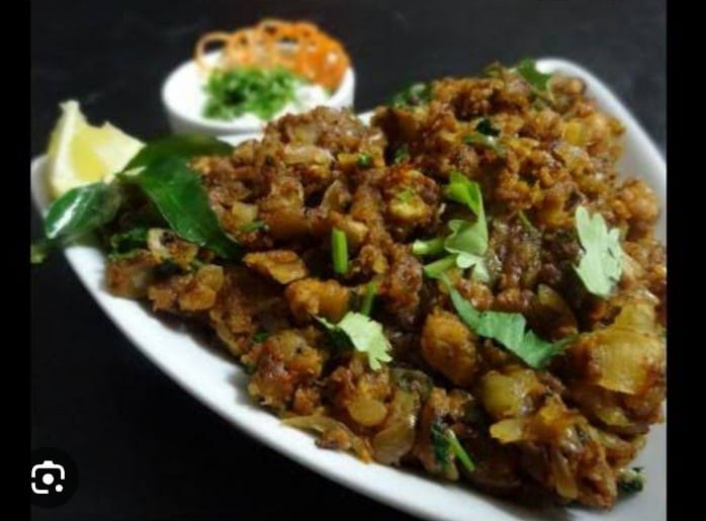 Prawn Kothu Parotta