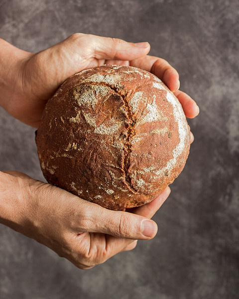 Zero Maida Wholewheat Sourdough (350gms)