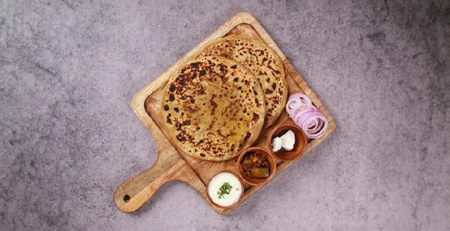 Aloo Bhujia Paratha[10 Inch]