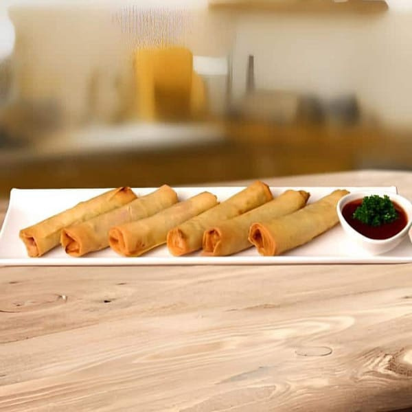 Chicken Spring Roll (4 Pcs )