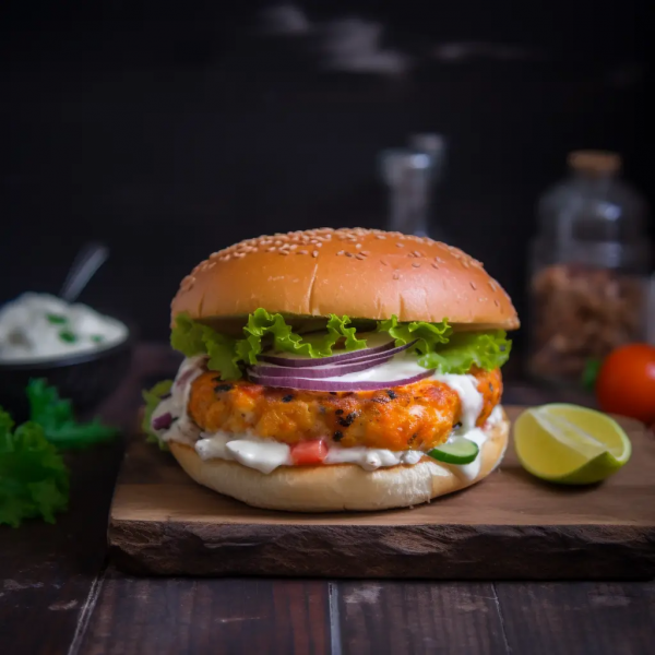 Veg Paneer Peri Peri Burger